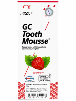 Реминерализующий гель Tooth Mousse, тус мус GC Тусс мусс, ДжиСи 35 мл. гель для зубов