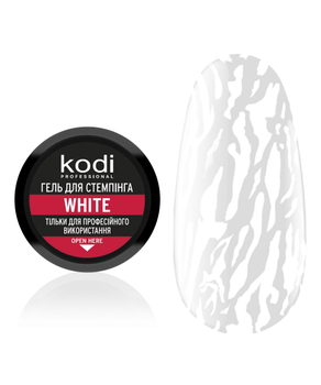 Гель для стемпінгу Stamping Gel White, 4 мл