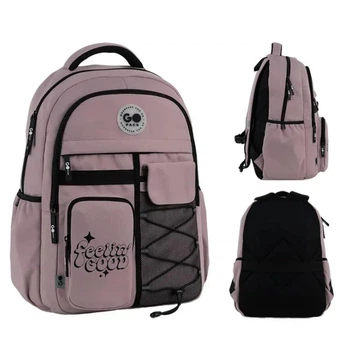 Рюкзак шкільний GoPack Education Teens GO26-184L-рожевий