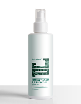 Крем «12 в 1» для восстановления и придания блеска волосам Jerden Proff Rosemary Boost 12 In 1 Leave-In Hair Cream, 200 мл