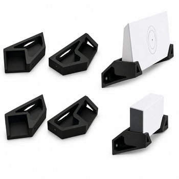 Настінне кріплення для роутера та блока живлення Starlink Gen 3 — Starlink Router Wall Mount + Power Supply Mount — комплект 4 крі