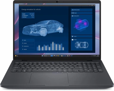 Ноутбук Dell Pro Max 16 MC16255 (BTO608_MC16255_EMEA), AMD Ryzen AI 7 PRO 350 / 16" / RAM 32 ГБ LPDDR5 / SSD 1 ТБ / AMD Radeon 860M + RTX PRO 1000 / Windows 11 Pro / Чорний