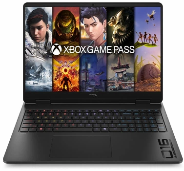 Ноутбук HP HyperX Omen 16-am2017nwx (D9DV6EA), Intel Core i7-14650HX / 16" / 240 Гц / RAM 24 ГБ DDR5 / SSD 1 ТБ / Intel UHD Graphics + RTX 5070 / Windows 11 Home / Чорний