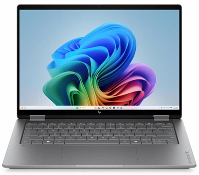 Ноутбук HP OmniBook X Flip 14 (D9DU8EA), Intel Core Ultra 5-325 / 14" / OLED / Touch / RAM 16 ГБ LPDDR5X / SSD 512 ГБ / Intel Graphics / Windows 11 Home / Сірий