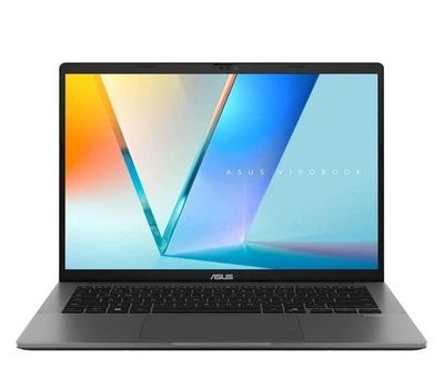 Ноутбук ASUS Vivobook S 14 (S3407VA-LY113W), Intel Core 7 240H / 14" / RAM 16 ГБ DDR5 / SSD 512 ГБ / Intel UHD Graphics / Windows 11 Home / Темно-сірий