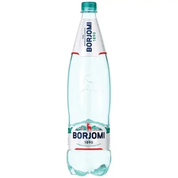 Мінеральна вода Borjomi лікувально-столова сильногазована 1.25 л (4860019002077)