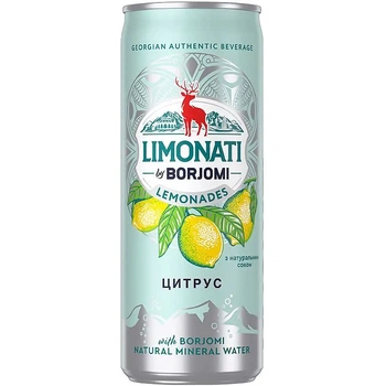 Лимонад Borjomi Limonati Цитрус Жоб 0.33 л (4860019003081)