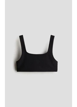 Підлітковий купальний топ для дівчинки H&M 271259618 170 см Чорний (2727000114145)