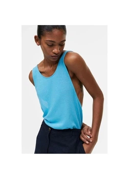Майка жіноча H&M 271182592_blue M Блакитна (2727000142704)