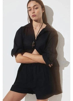 Шорты женские H&M 271214173_black XL Черные (2727000122126)