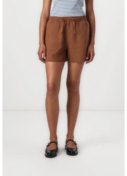 Шорты женские H&M 271214171_brown S Коричневые (2727000127923)