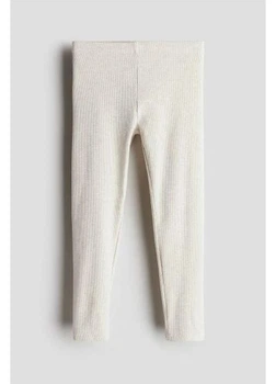 Підліткові лосини для дівчинки H&M 270674886_white 140 см Білі (2727000111832)
