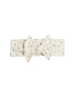 Дитяча пов'язка на голову для дівчинки H&M 271188553_floral 42-44 см Кремовий/Квіти (2727000116057)
