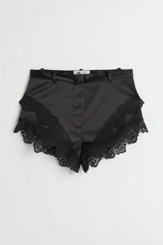 Шорти жіночі H&M 271067759 50 Чорні (2727000132897)