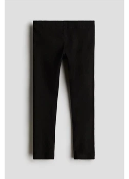 Дитячі лосини для дівчинки H&M 271193717_black 110 см Чорні (2727000110369)