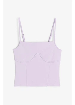 Топ женский H&M 271163092 L Сиреневый (2727000136895)