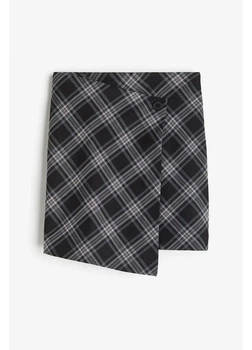 Подростковая юбка для девочки H&M 271193321 140 см Черный/Темно-серый (2727000124151)