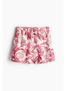 Шорты женские H&M 271249640 S Белый/Розовый (2727000132446)