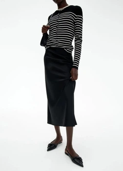 Кардиган женский H&M 271217396 M Черный (2727000091743)