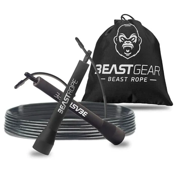 Скакалка Beast Gear Beast Rope профессиональная скоростная регулируемая + сумка