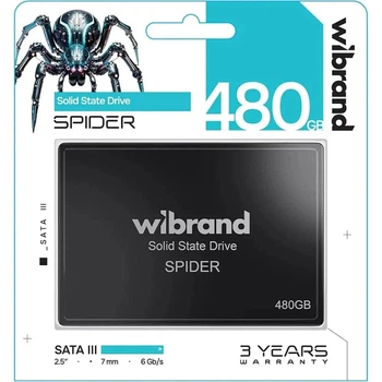 "Внутренний SSD накопитель WiBrand 2.5"" 480GB SATA для ноутбука и ПК"
