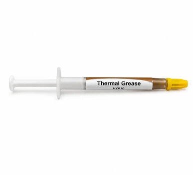 Термопаста HY-610 Yellow у шприці 3 г для процесора та відеокарти