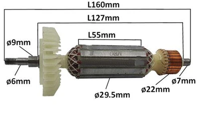 Якір для болгарки Dnipro-M GS-98