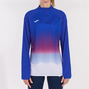 Спортивна кофта жіноча Joma Elite VII 901031.722 M Синя з червоним і білим (9999106146075)