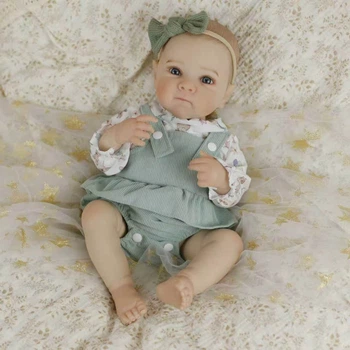 Колекційна Силіконова Лялька Реборн Reborn Анатомічна Дівчинка Пупс Стелла (Вінілова Лялька Молд Бетті) 50 см