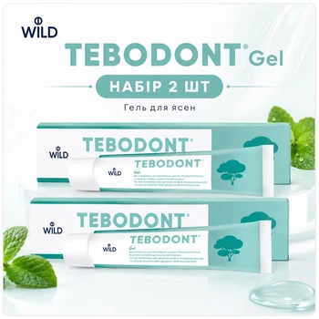 Набор гель Dr. Wild Tebodont с маслом чайного дерева 18 мл 2 шт
