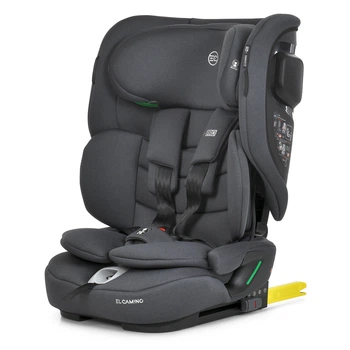 Дитяче Автокрісло El Camino i-PRO ME 1234 Gray i-SIZE R129, ISOFIX