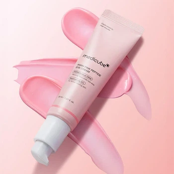 Крем для шкіри навколо очей MEDICUBE PDRN Pink Peptide Eye Cream 30 ml — зволоження, пружність та догляд від зморшок