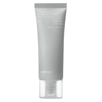 Сонцезахисний крем Celimax Dual Barrier Watery Sun Cream 40 ml — зволоження, захист SPF та відновлення бар’єру шкіри