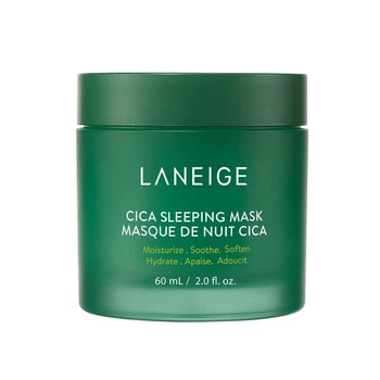 Нічна маска для обличчя LANEIGE Cica Sleeping Mask, 60 мл — відновлююча нічна маска з центелою азіатською