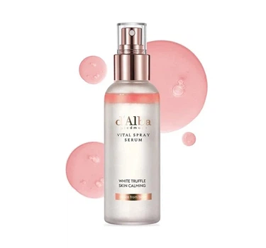 Сироватка-спрей для обличчя d'ALBA Piedmont Vital Spray Serum 100 ml — корейська зволожуюча та відновлююча сироватка-спрей