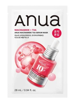 Тканинна маска для обличчя ANUA Niacinamide 10% + TXA 4% Serum Mask 28 мл
