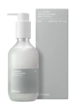 Гель для вмивання Celimax Dual Barrier Mild Gel Cleanser 200 мл для м’якого очищення шкіри