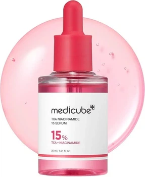 Сироватка для обличчя Medicube TXA Niacinamide 15 Serum 30 мл для освітлення пігментації та сяйва шкіри