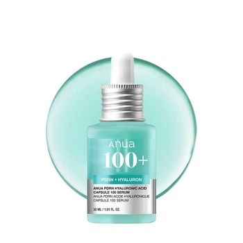 Сироватка ANUA 100+ PDRN + Hyaluron Acid Capsule 100 Serum 30 мл — відновлююча та зволожуюча для обличчя
