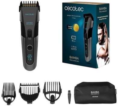 Машинка для підстригання волосся Cecotec Bamba PrecisionCare Titan (03374)