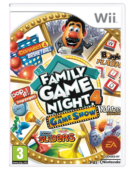 Игра Nintendo Wii Family Game Night 4: The Game Show Europe Английская Версия Б/У
