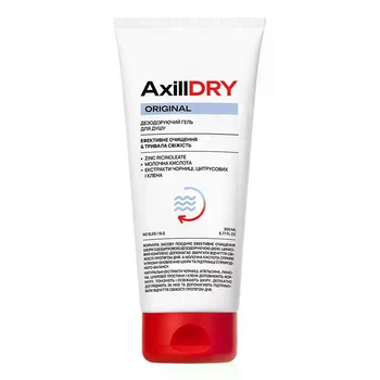 Дезодорирующий гель для душа AxillDRY Original, 200 мл (4823109706040)