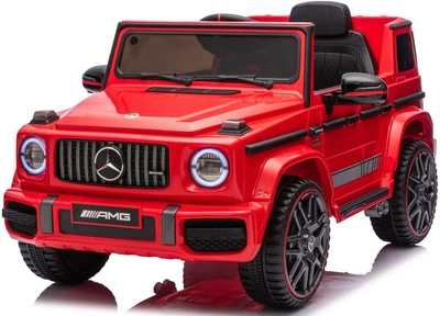 Дитячий електромобіль MERCEDES G63 12 V червоний з пультом керування Diego