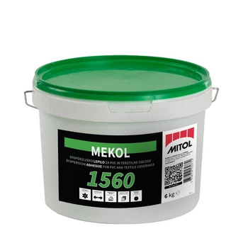 Клей дисперсійний Mitol Mekol 1560 для ПВХ та текстилю 6 кг