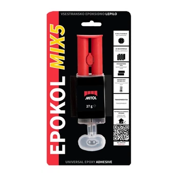 Клей епоксидний універсальний Mitol EPOKOL MIX5 27 г