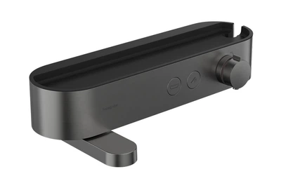 Термостат ShowerTablet Select 412 мм для ванни, Brushed Black Chrome (24340340)