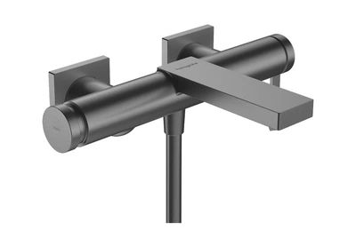 Змішувач Tecturis E для ванни, Brushed Black Chrome (73420340)
