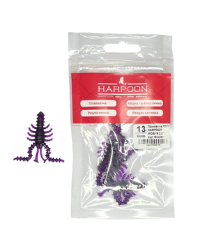 Приманка плаваюча ТЕП HARPOON MOSYA 2" 013 Фіолет 4шт