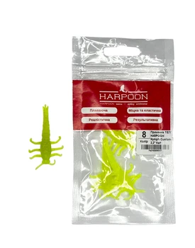 Приманка плаваюча ТЕП HARPOON Nymph Custom 2,2" 008 Лимон (відбиває ультрафіолет) 4шт