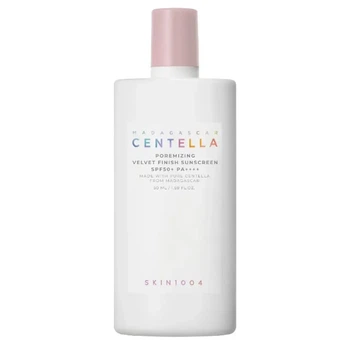 SKIN1004 Madagascar Centella Poremizing Velvet Finish Sunscreen SPF50+ PA++++ Сонцезахисний крем з ефектом розмиття пор